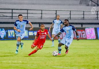 Hasil Liga 1 - Gol Telat Marco Motta Selamatkan Persija dari Kekalahan Lawan Persela