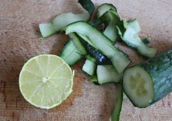 Paduan Duo Combo ini Bisa Langsung Usir Penyakit Berbahaya ini, Tinggal Rendam Jeruk Nipis dan Mentimun Semalam dan Minum Airnya di Pagi Hari
