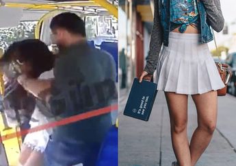 Naik Bus Umum Pakai Rok Mini, Wanita ini Dianiaya Penumpang Pria Secara Brutal