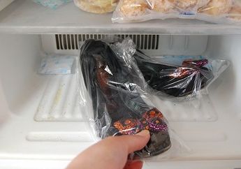 Mulai Besok Nggak Malu Lagi Karena Sepatu Bau Tak Sedap, Nanti Malam Coba Masukkan Sepatu ke dalam Freezer dan Biarkan Semalaman