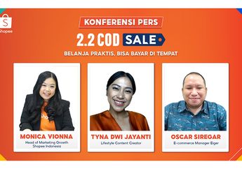 Shopee 2.2 COD Sale, Hadirkan Pengalaman Belanja Praktis untuk Segala Kebutuhan