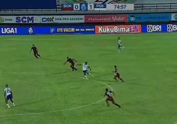 David Da Silva Disemprit Wasit saat Hadapi Kiper Borneo FC, Hakim Garis Lupa Aturan Offside?