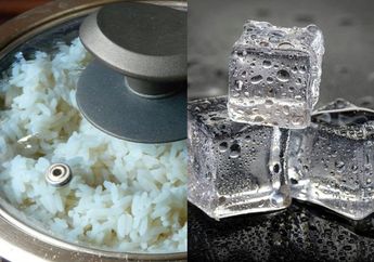 Gak Perlu Impor Beras Luar Negeri, Ternyata ini Trik Bikin Nasi Pulen ala Restoran Jepang Anti Gagal, Cuma Tambahkan Es Batu di Rice Cooker