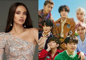 Ikuti Tren Posting 'Super Tuna' Bareng Suami, Miss World 2013 Ini Ternyata Fans Berat BTS dan Sebut 2 Member Ini sebagai Biasnya