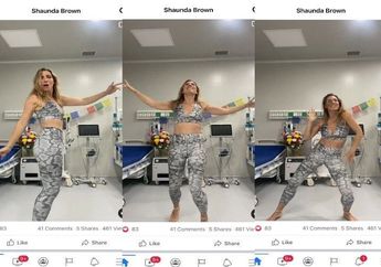 Hilangkan Stres Usai Dinyatakan Positif Covid-19, Turis Wanita Asal Amerika Serikat Ini Pilih Asyik Menari dalam Ruangan Karantina di RS Kitawaya Manado