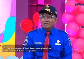 'Dia Menjerit Histeris, Bikin Takut Saya', Begini Detik-detik Pengemudi Transjakarta Selamatkan Wanita yang Akan Bunuh Diri di Flyover, Aksi Heroiknya Diganjar Penghargaan!