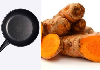 Nyesel Baru Tahu Sekarang, Wajan Murah Bisa Disulap Menjadi Wajan Anti Lengket, Modalnya Hanya dengan Kunyit Aja!