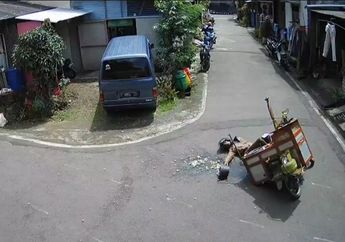 'Arah Pembicaraannya Meminta Uang ke Warga', Viral Video Tukang Bakso Pura-pura Terjatuh Agar Dikasihani, Warga Bongkar Fakta Sebenarnya