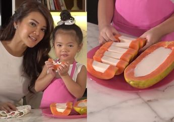 Inspirasi Ramadan 2022, Ini Dia Resep Papaya Milk Jelly Menu Buka Puasa ala Farah Quinn, Bikinnya Bisa Bareng Si Kecil!