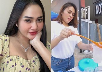 Dinikahi Youtuber Bergaji Rp500 Juta Sebulan, Pedangdut ini Nelangsa Jualan Es Kelapa di Pinggir Jalan Setelah Digugat Cerai Suami