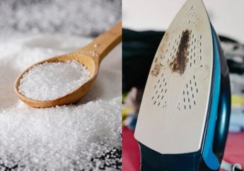 Jangan Buru-buru Beli Baru! Tapak Setrika yang Berkerak Bisa Seperti Baru Lagi Cuma dengan Garam Dapur dan Kertas HVS, Buruan Coba Cara Ini!