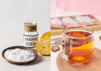 Taburkan Sejumput Baking Soda ke Dalam Air Teh, Cuma Semenit Efek Luar Biasnyanya Langsung Terasa