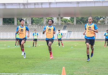 Latihan Perdana Timnas U-19 Indonesia, Shin Tae-yong Langsung Peras Fisik Ronaldo Kwateh dkk 