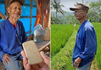 Kumal dan Hidup di Gubuk Tengah Sawah, Kakek Ini Ternyata Sultan Kaya Raya, Miliki Emas Batangan Era Soekarno Seharga Rp 500 Juta dan Aset Melimpah Lainnya