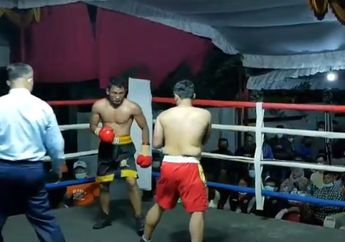 Aneh Tapi Nyata! Bukan Dangdutan, Acara Pernikahan di Sragen ini Justru Gelar Pertandingan Tinju Sebagai Hiburan, Begini Pengakuan Pemilik Hajat