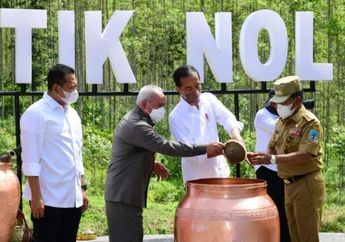 Prosesi Penyatuan Tanah di IKN Nusantara: Ridwan Kamil Bawa tanah dari 27 Kota dan Kabupaten di Jabar hingga Ganjar dari Gunung Lawu dan Tidar