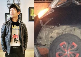 Mobil yang Ditumpanginya Alami Kecelakaan dan Hantam Tiang Listrik, Begini Kondisi Rian D'masiv, sang Vokalis Alami Luka Ini