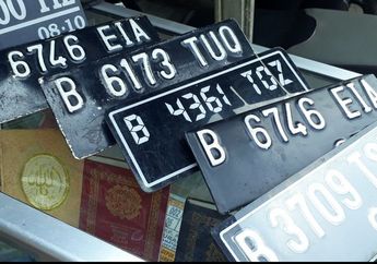 Pelat Nomor Cantik ini Sukses Bikin Polisi Kagum, Pemilik Motor Bongkar Kisah Unik Dibaliknya 
