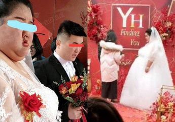 Dianggap Tak Serasi, Tangis Pengantin Wanita Gendut Berbobot 200 Kg Pecah Usai Jadi Bahan Cemoohan, Reaksi Pengantin Pria Bikin Tamu Undangan Kicep Seketika!