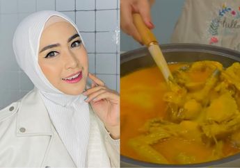 &lsquo;MasyaAllah Pakai Bumbu Cinta,&rsquo; Ustaz Solmed Puji Masakan April Jasmine Saat Buka Puasa Pertama di Ramadan 2022, Ini Dia Resep Gulai Ayam Buatan sang Artis