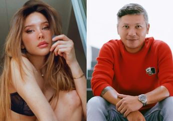 Deretan Pesona Kecantikan Eve Suz, Bule Cantik Gandengan Baru Gading Marten