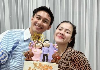 Launching Produk Skincare Barunya, Felicya Angelista Tampil Serasi dengan Suami Kenakan Baju Serba Ungu!