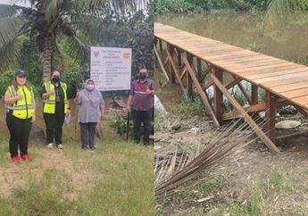 Dermaga ini Disebut Habiskan Biaya Pembangunan Rp170 Juta, Penampakannya Justru Mengenaskan Bikin Elus Dada