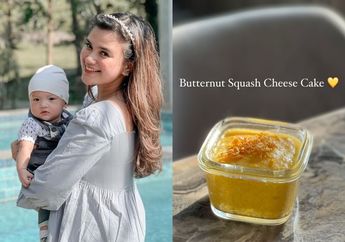 Ibu-ibu Pasti Kegirangan, Ini Dia Resep MPASI Butternut Squash Cheese Cake ala Audi Marissa yang Bikin Anak Lahap Makan Sampai 2 Porsi
