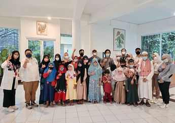Keceriaan Terpancar di Wajah Polos Mereka, Begini Hangatnya Momen Berbagi dengan Anak Yatim di Kebun Raya