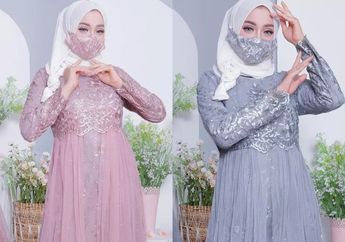 Rekomendasi Baju Gamis Brokat 2022 untuk Kondangan di Marketplace