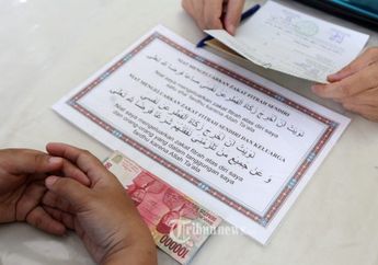 Jangan Sampai Lupa, Berikut Bacaan Niat Zakat Fitrah Untuk Diri Sendiri dan Anggota Keluarga Lainnya Serta Doa Untuk Menerimanya