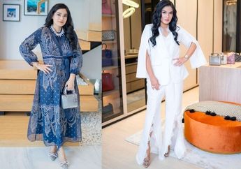 Tampil Modis dan Cantik di Lebaran 2022, Begini Tips Memilih Baju Lebaran Ala Artis Cantik Titi Kamal untuk Menyambut Hari Raya Idul Fitri