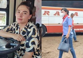 Kisah Sopir Bus Cantik Asal Wonogiri, Tak Patah Arang Nyetir Siang dan Malam Demi Bertahan Hidup, Gayanya Tiap Kerja Bak Sosialita Mewah dan Glowing