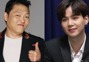 Bestie Banget Pokoknya! Suga BTS dan PSY Bagikan Isi Hati hingga Saling Ungkap Rasanya Kerja Bareng Bikin Lagu Kolaborasi di Album Baru