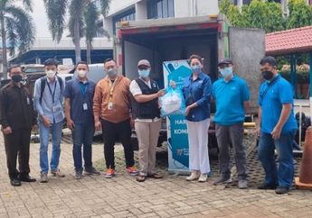 Jelang Hari Raya Idul Fitri 2022, Yayasan Dana Kemanusiaan Kompas Salurkan 1.000 Bantuan Paket Bahan Kebutuhan Pokok Berisi Beras hingga Sarden