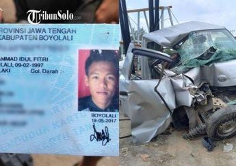 Jelang Lebaran 2022, Pria Bernama Idul Fitri ini Lolos dari Kecelakaan Mengerikan Meski Tubuhnya Terjepit di Mobil yang Ringsek, Begini Kondisinya Sekarang