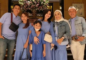 Turun ke Jalan hingga Bermain Kembang Api, Yuk Intip Keseruan Keluarga Ayu Ting Ting Saat Merayakan Malam Takbiran Menyambut Idul FItri 2022