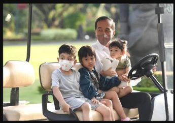 Kecil-kecil Cabe Rawit, Jadi Cucu Presiden Jokowi, Jan Ethes dan Sedah Mirah Berani Lakukan Hal Ekstrem Ini saat Libur Lebaran Bareng Keluarga di Bali