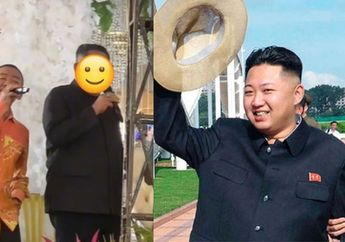 Wajahnya Plek Ketiplek Presiden Korea Utara, Pria Mirip Kim Jong Un Ini Asyik Joget Sambil Dangdutan di Kondangan, Netizen Auto Ketar-ketir: Kalau Nyumbang Nuklir Bahaya