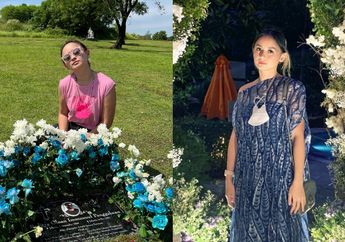 Dunianya bak Runtuh Usai sang Suami Meninggal Mendadak di Usia Muda, Artis Cantik Ibu dari 4 Anak Ini Akhirnya Muncul ke Publik Usai 1 Tahun Dirundung Duka