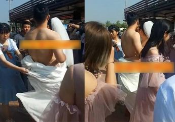 Hari Bahagia Pernikahan Malah Berubah Jadi Bencana! Pengantin Pria Ini Ditelanjangi Oleh Kawan-kawannya di Hadapan Tamu Undangan, sang Istri Sigap Lakukan Hal Ini 