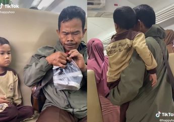 Bikin Netizen Nangis Bombay, Begini Potret Bocah Cilik yang Ikut Study Tour Bersama Sang Ayah, Tampak Berbeda dari Temannya yang Lain