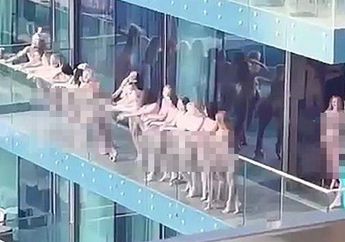 Berbaris Seksi di Atas Gedung Tanpa Sehelai Busana, 15 Wanita Ini Asyik Pesta Pora hingga Bikin Video Tak Senonoh, Begini Fakta Aksinya yang Tuai Hujatan