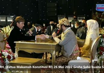 Sah! Resmi Menikah dengan Ketua Mahkamah Konstitusi, Dua Benda Ini yang Jadi Mahar Pernikahan Adik Presiden Jokowi, Biasa tapi Bermakna