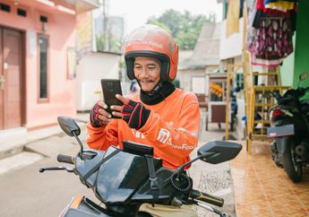 Punya Mimpi Berangkat Haji, Driver Ojol Ini Rela Keliling Jabodetabek untuk Layani Pesan Antar Makanan