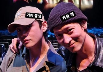 Demi Beri Dukungan untuk Film Baru Kang Dong Won, V BTS Sengaja Pulang ke Korea Lebih Dulu