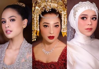 Ada Maudy Ayunda sampai Lesty Kejora, Ini 6 Selebriti Tanah Air yang Dirias MUA Marlene Hariman Dalam Acara Pernikahan, Flawless Banget!