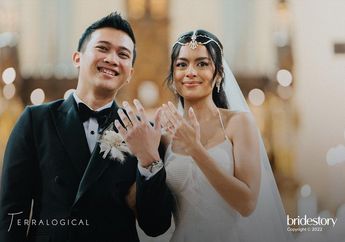 Eva Celia Telah Resmi Menikah! Intip Tampilan Gaun Pengantin Sang Selebriti yang Unik dan Anti Mainstream!