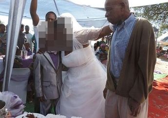 Dipersunting Bocah Usia 9 Tahun, Begini Kisah Ibu 5 Anak yang Gelar Momen Sakral di Hadapan Publik, Mantan Suami Tulus Beri Restu dan Jadi Saksi Pernikahan