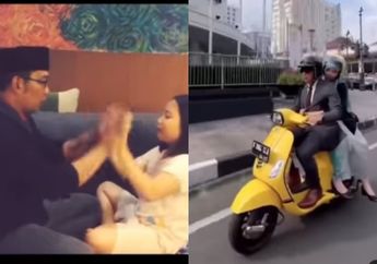 Tak Segan Peluk Camillia Laetitia Azzahra di Depan Umum Sejak sang Putri Masih Kecil hingga Beranjak Dewasa, Kedekatan Ridwan Kamil dengan Zara Bikin Jiwa Iri Netizen Meronta-ronta